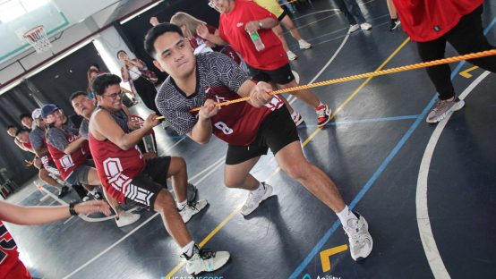 Healthscope Sports Fest 2024 Tug of War Red Team