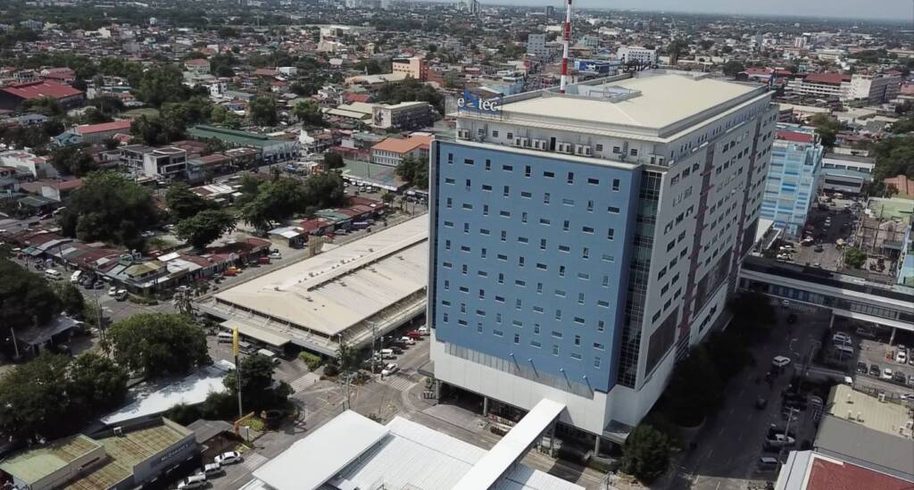 The eNTEC2 building, home to Healthscope’s Pampanga operations center