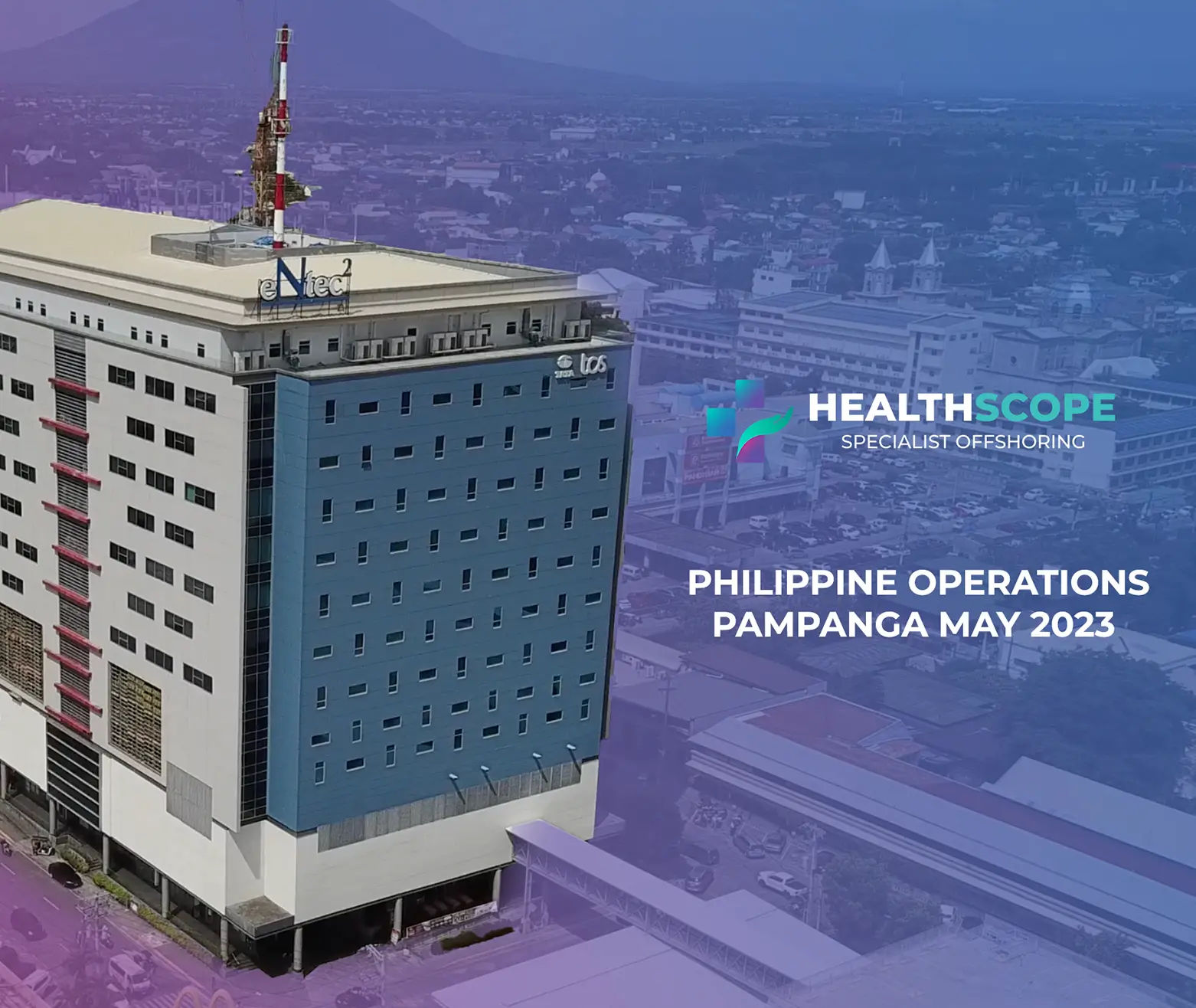 Aerial view of the Healthscope Pampanga operations center